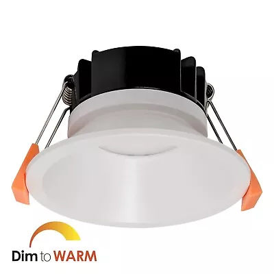 HAVIT GLEAM HV5528D2W-WHT DIM-TO-WARM 9W LED DOWNLIGHT 3000K-1800K 90mm CUTOUT • $48.09