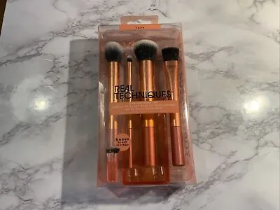 Real Techniques Flawless Base Brush Set With Brush Storage • $20.41