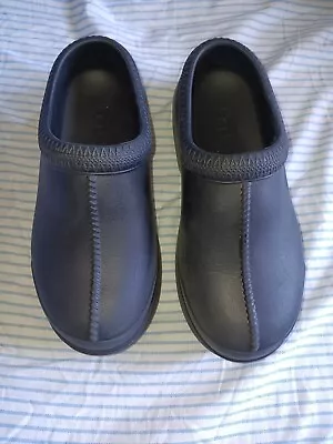 Ugg Shoes Size 7 Womens Black Tasman X Waterproof Rubber Slide On Clog • $15