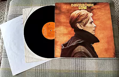 DAVID BOWIE LOW UK RCA UK 1977 1st PRESS  STICKERED BACK COVER  NEAR MINT • £165