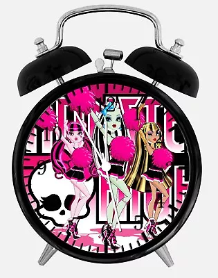 Monster High Alarm Desk Clock 3.75  Home Or Office Decor W316 Nice For Gift • $22.95