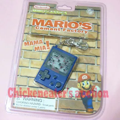 1998 Game Watch Mini Classic Mario Cement Factory *new* Video Retro Vintage Jeu • $49.90