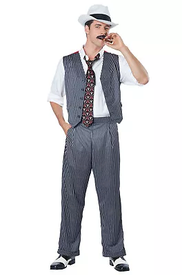 Brand New Mobster Gangster Mob Mafia Men Adult Costume • $28.60