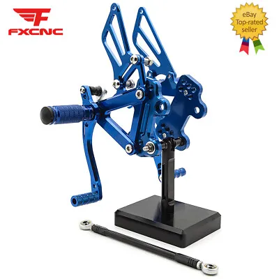 For Ninja ZX6R ZX636 1999-2002 ZZR600 2005-2008 CNC Rearset Footpegs Pedal Shift • $125.99