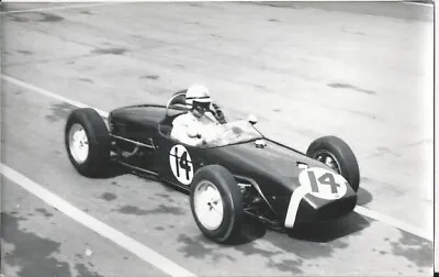 LOTUS 18 1960s B/W PHOTOGRAPH • £8.99