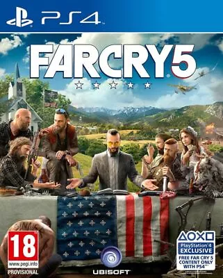 Far Cry 5 For Playstation 4 PS4 - UK - FAST DISPATCH • £7.09