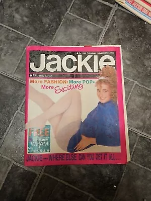 Jackie Magazine November 30 1985 Issue #1143 • £4.99