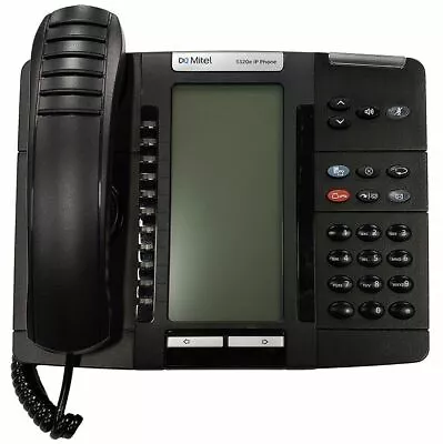 Mitel 50006634 5320e VOIP Dual Mode Backlit LCD Display VOIP IP POE Telephone • $43.96