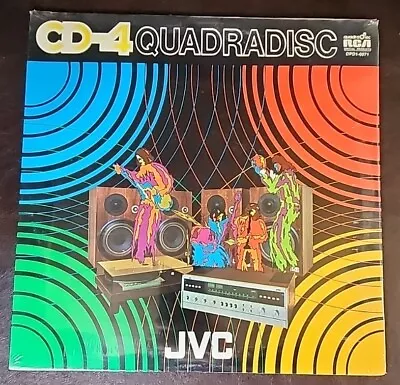 *NOS/SEALED* JVC Presents The Sounds Of CD-4 Quadradisc LP RCA DPD1-0071 • $34.61