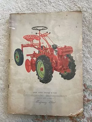 Montgomery Ward 1955 Farm Catalog Color Lawn Garden Tractor Mower Tool Chain Saw • $22