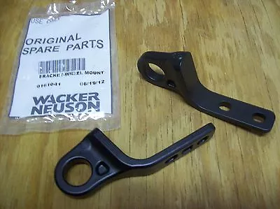 Wacker WP1550 / WP1540 Plate Compactor Tamper Wheel Kit Bracket Pair 0161041 • $74.98