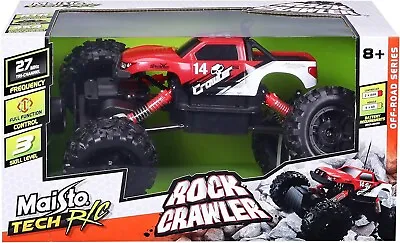 Maisto Tech R/C 14 Rock Crawler Off-Road Series Remote Control Monster Truck NIB • $40