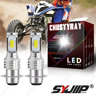 High Power HID LED Headlight H6 Bulbs Lights For Yamaha RAPTOR 700 700r 2006-17 • $19.18