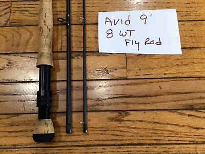 Avid 8 WT. Fly Rod 9’  3pcs. • $195