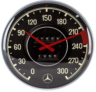 Nostalgic-Art Retro Wall Clock Mercedes-Benz  Gift Idea For Car Access • $65.99