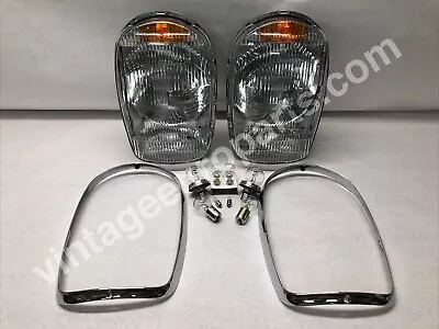 Pair Euro Style Headlights With Bosch Glass For 280SL 250SL 230SL W113 Pagoda • $1897.50