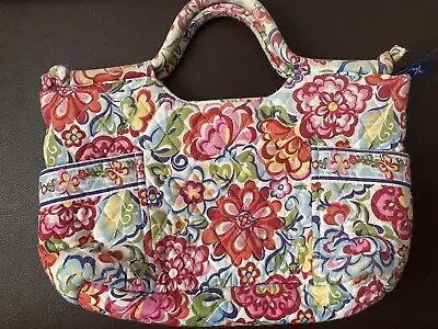 Vera Bradley Hope Garden Multi Floral Gabby Purse Handbag • $18