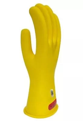  Class 0 Yellow Rubber Voltage Insulating Gloves Max. Use Voltage 1000V  • $162.91