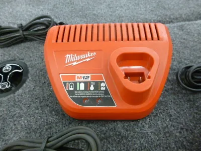 $ 6.99 MILWAUKEE 48-59-2401 M12 12 Volt Lithium Ion Charger Use With 48-11-2401 • $5.99