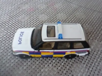 Vintage Model Toy Car White Metropolitan Police Range Rover Opening Doors • £13.50