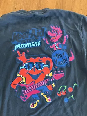 Kool Aid Retro Jammers T-shirt Blue Oh Yeah! 2021 Mad Engine Adult Medium Cotton • $14.88