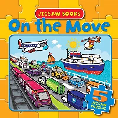 Jigsaw Books - On The Mover: 5 Jigsaw Puzzles (Magic Paint... By Igloo Books Ltd • £3.49