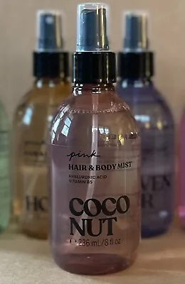 Item: Victoria's Secret Pink Hair & Body Mist Coconut Scent 8 Fl Oz - NEW • $17.99