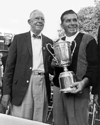 $4.99 • Buy 1963 US Open Golfer JULIUS BOROS & FRANCIS OUIMET Glossy 8x10 Photo Print HOF 82