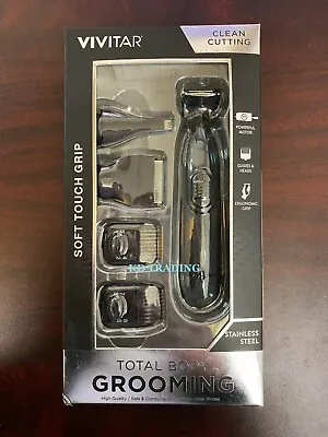 VIVITAR TOTAL BODY GROOMING KIT ~ Nose Ear Hair Beard Battery Precision Trimmer  • $20.95