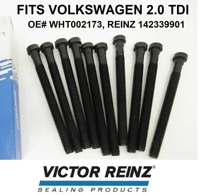 $35.35 • Buy Cylinder Head Bolts For VW TDI Diesel 2.0L, CJAA  VW Golf AUDI A3 A4 A5 A6 Q5 TT