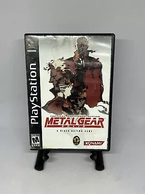 Metal Gear Solid Tactical Espionage (PS1 Long Box) W Manual *Disc 2 Only* Tested • $14.99