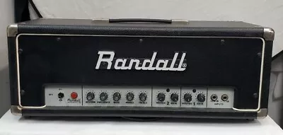 1985 Randall RG80ES Vintage 100 Watt Solid State Guitar Amplifier Head / Reverb • $699