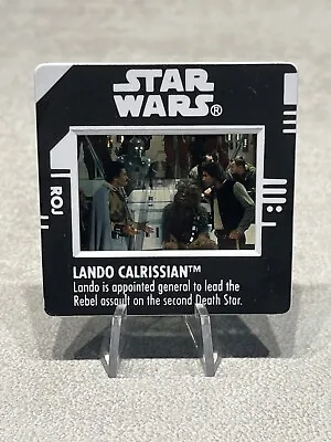 £9.99 • Buy Hasbro 1997 Lucasfilm Ltd Star Wars Film Cell - Lando Calrissian RARE