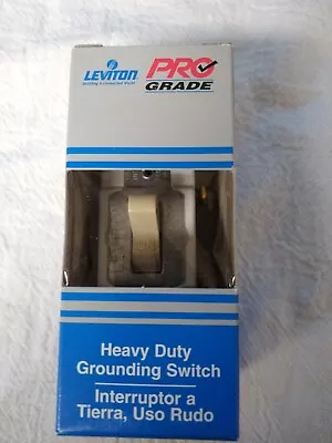 CS120-2IS Leviton Pro Grade Heavy Duty Grounding Switch 20 Amp 120V-277V  NEW • $20.50