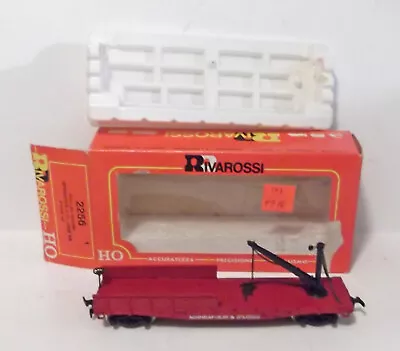 RARE Vintage RIVAROSSI #2256 HO Scale Minneapolis & St. Louis DERRICK CAR W/box • $22.50