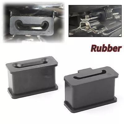 Moto Rubber Muffler Mount Supports Clamp For Harley Road King Street Glide FLHX • $6.98