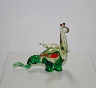 Art Blown Glass Murano Figurine Glass Figurine Dragon #5 • $15.99