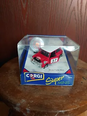 Corgi Super Minis Series Monte Carlo Cooper Rally Car & Plaque 1992 94140 • $31.11