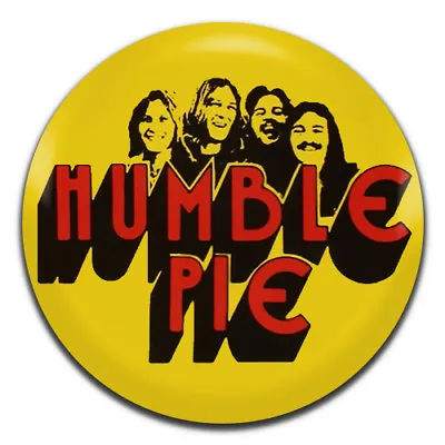 Humble Pie Band Steve Marriot Small Faces Rock 25mm / 1 Inch D Pin Button Badge • $1.23