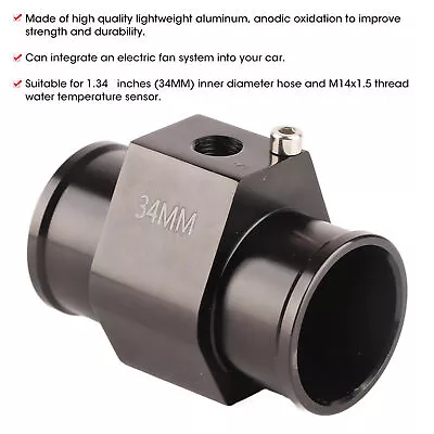 1.34 Inches M14x1.5 Water Hose Coolant Temperature Sensor Adapter • $24.10