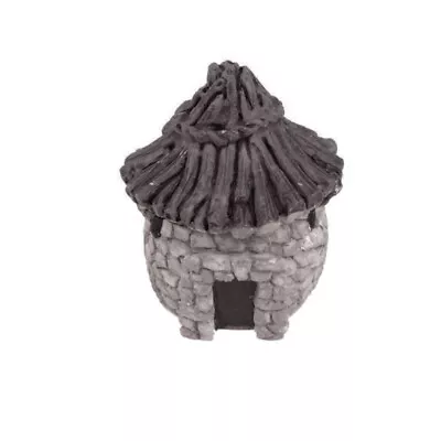  Garden Decor Saltwater Tank Decoration Small House Thatched Craft Resin • £6.89