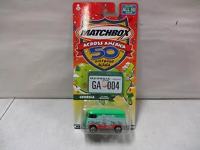 Matchbox Across America 50 Birthday Georgia VW Panel Transporter Van • $7.99