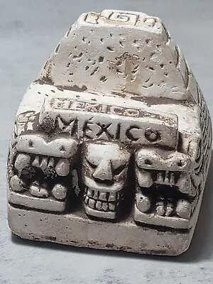 Aztec Maya Mexico Tiki Pyramid Mesoamerican Clay Symbols Business Cards Holder • $16