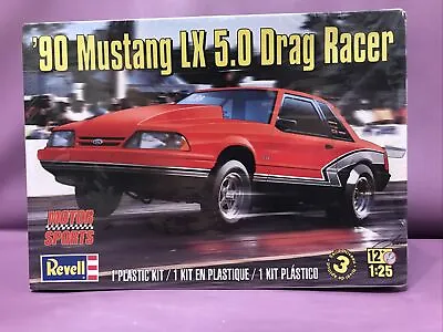 Revell ‘90 Mustang LX 5.0 Drag Racer 2014 Model 1:25 New Sealed  • $40