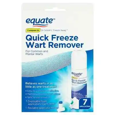 $12.99 • Buy Equate Quick Freeze Wart Remover, 7 Applications - Free Shipping
