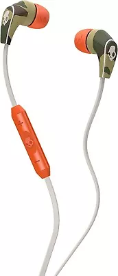 Official Skullcandy 50/50 In-Ear Headphones With Mic - Camo / Bone • $16.16