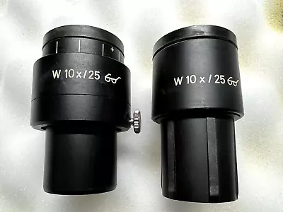 Zeiss Eyepieces W 10x/25 46 40 02 Pair • $280