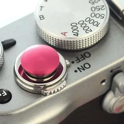 Soft Release Button For Leica Contax Fuji X-E1 XE2 X-Pro1 X100 **UK SELLER** • £4.95