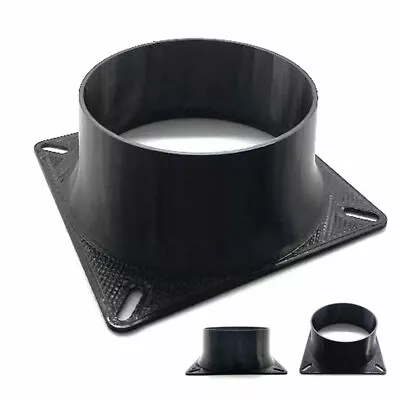 £6.99 • Buy 120mm Fan Duct Adaptor Shroud To 100mm 4  Vent BITMAIN Antminer S9 D3 A3 L3+ Z9