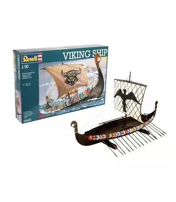 Revell #05403 1/50 Viking Ship New Factory Sealed  • $54.99